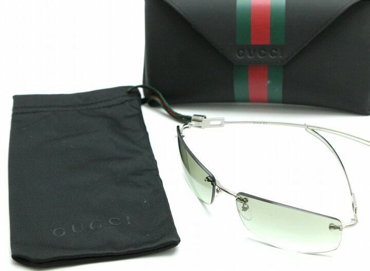楽天市場】GUCCI グッチ サングラス ラインストーン スモーク シルバー  