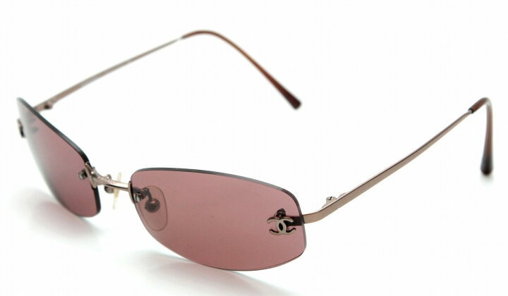 楽天市場】CHANEL シャネル サングラス ココマーク バイオレット  