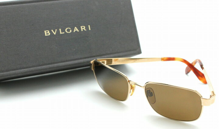 楽天市場】BVLGARI ブルガリ サングラス スモーク ブラウン ゴールド 
