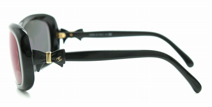 楽天市場】CHANEL シャネル サングラス リボン ココマーク スモーク 黒  
