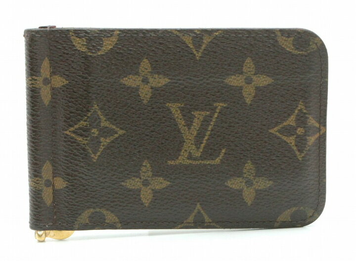 ルイヴィトン マネークリップ 財布 サイフ 【AA13310】 LOUIS VUITTON マネークリップ Louis Vuitton マネークリップ シルバー E69782136 - 小物
