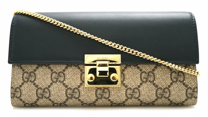 楽天市場】【財布】GUCCI グッチ GGスプリーム チェーンウォレット 2  