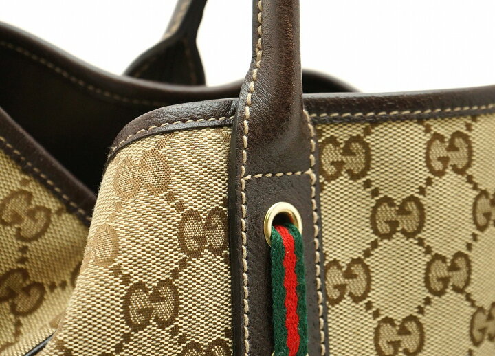 楽天市場】【バッグ】GUCCI グッチ GGキャンバス プリンシー レザー 