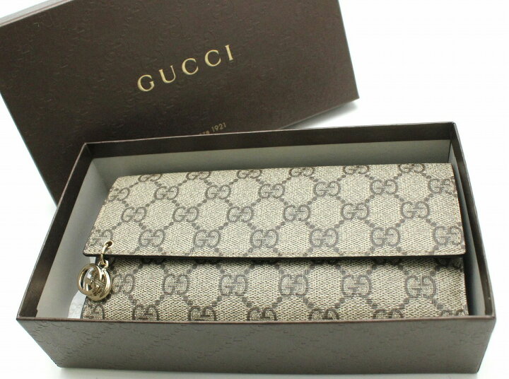 楽天市場】【新品未使用品】【財布】GUCCI グッチ GGスプリーム  