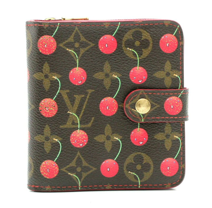 楽天市場】【財布】LOUIS VUITTON ルイ ヴィトン モノグラムチェリー 