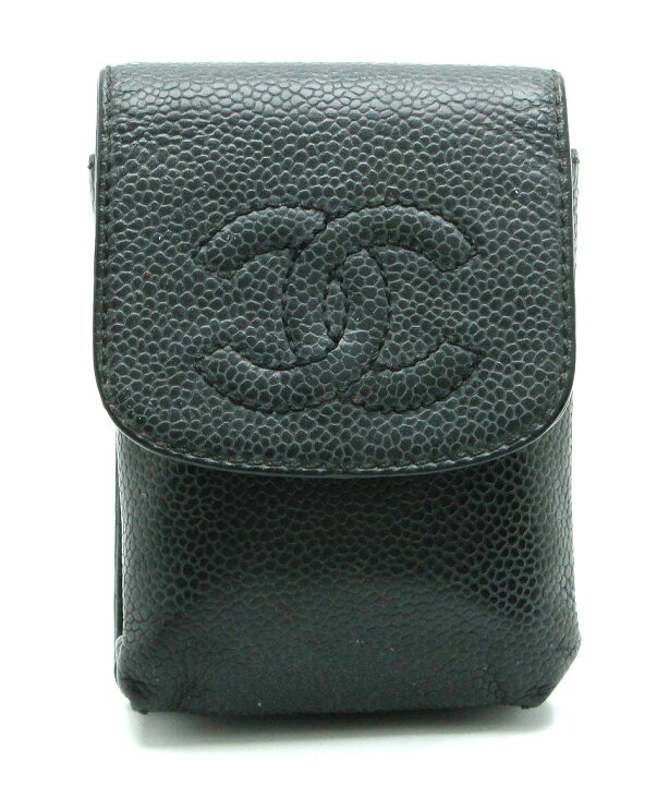 楽天市場】CHANEL シャネル キャビアスキン ココマーク シガレット  