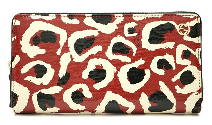 楽天市場】【新品未使用品】【財布】GUCCI グッチ レオパード ラウンド 