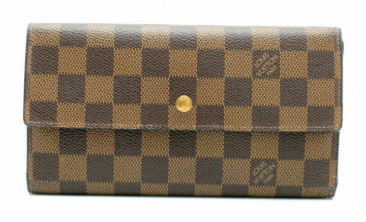 楽天市場】【財布】LOUIS VUITTON ルイ ヴィトン ダミエ ポルト  