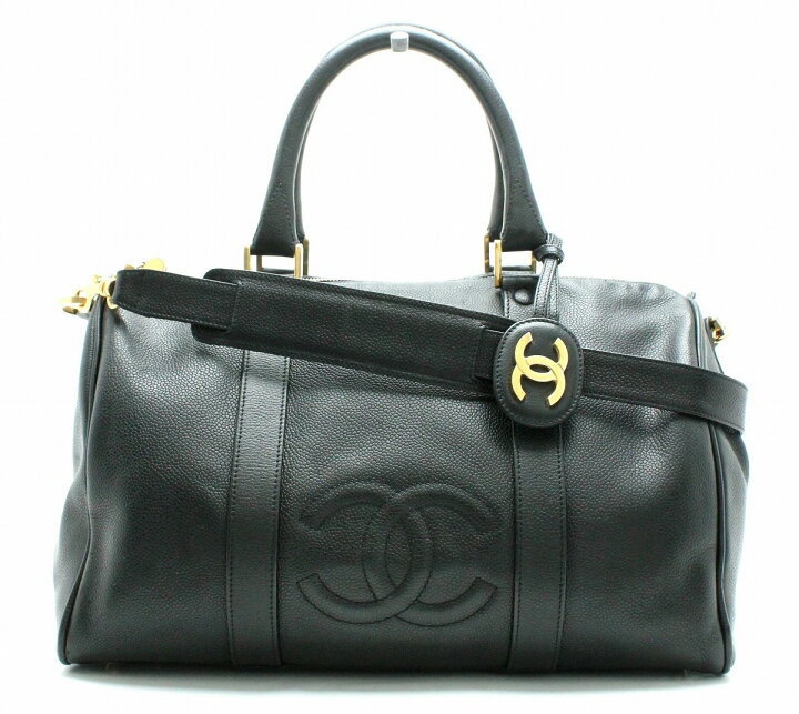 楽天市場】【バッグ】CHANEL シャネル ココマーク キャビアスキン 2WAY 