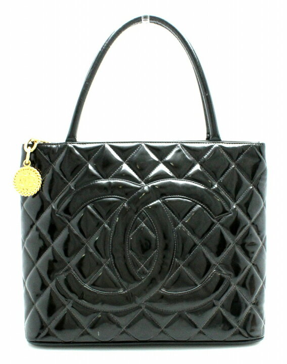 楽天市場】【バッグ】CHANEL シャネル マトラッセ エナメル 復刻トート 