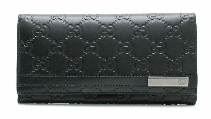 楽天市場】【財布】GUCCI グッチ グッチシマ レザー 2つ折長財布  