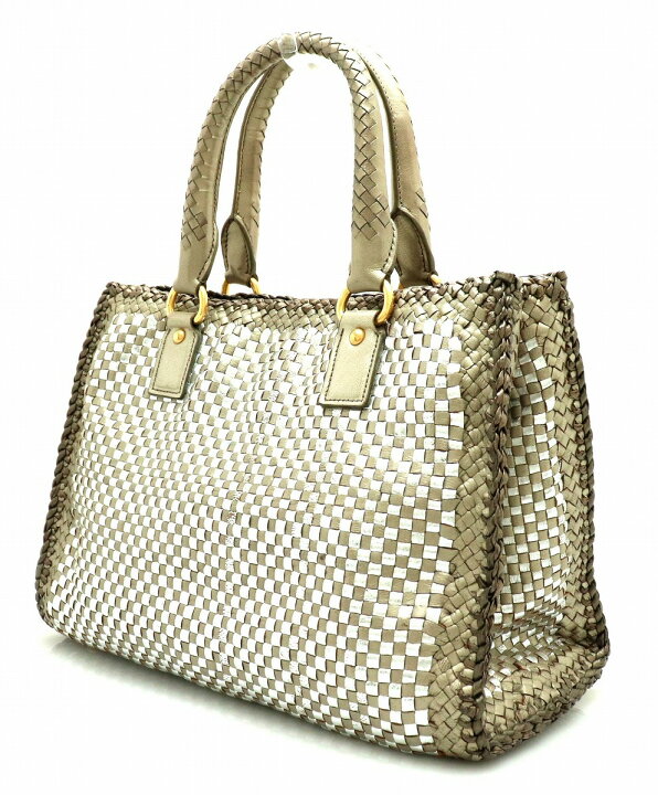 楽天市場】【バッグ】PRADA プラダ 編込み マドラス ハンドバッグ  