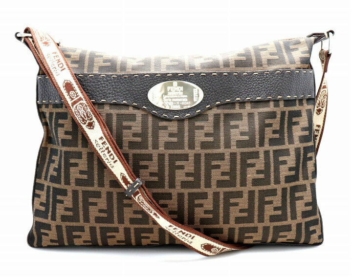 楽天市場】【バッグ】FENDI フェンディ ズッカ柄 セレリア キャンバス  