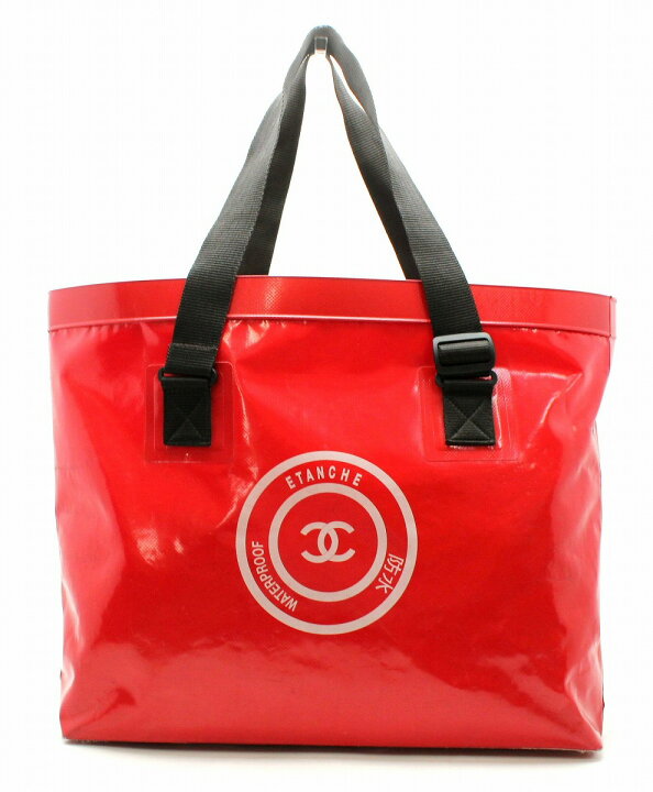 楽天市場】【バッグ】CHANEL シャネル ビニール 防水 ココマーク  
