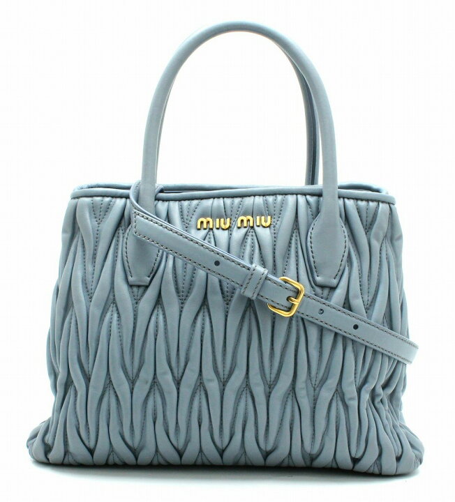 楽天市場】【バッグ】Miu Miu ミュウ ミュウ マテラッセ ハンドバッグ  
