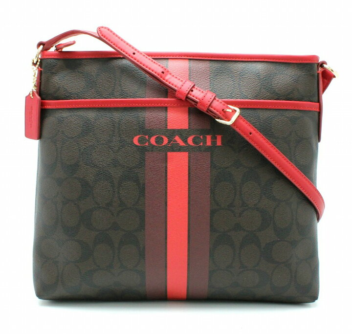 楽天市場】【バッグ】COACH コーチ ヴァーシティ ストライプ 