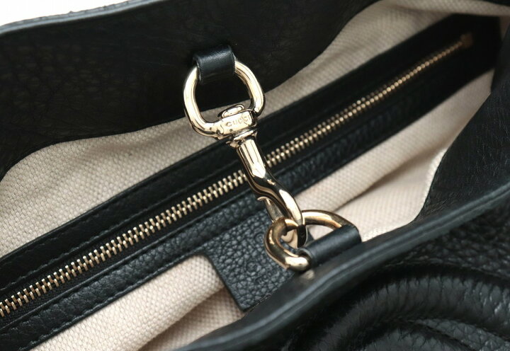 楽天市場】【バッグ】GUCCI グッチ ソーホー ロゴ レザー チェーン  