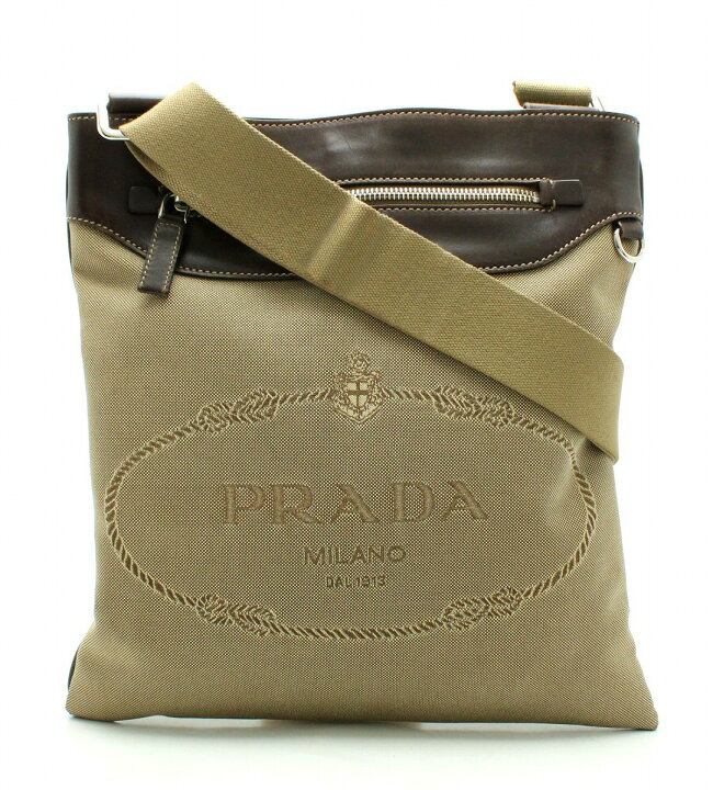 楽天市場】【バッグ】PRADA プラダ ジャガード ショルダーバッグ 