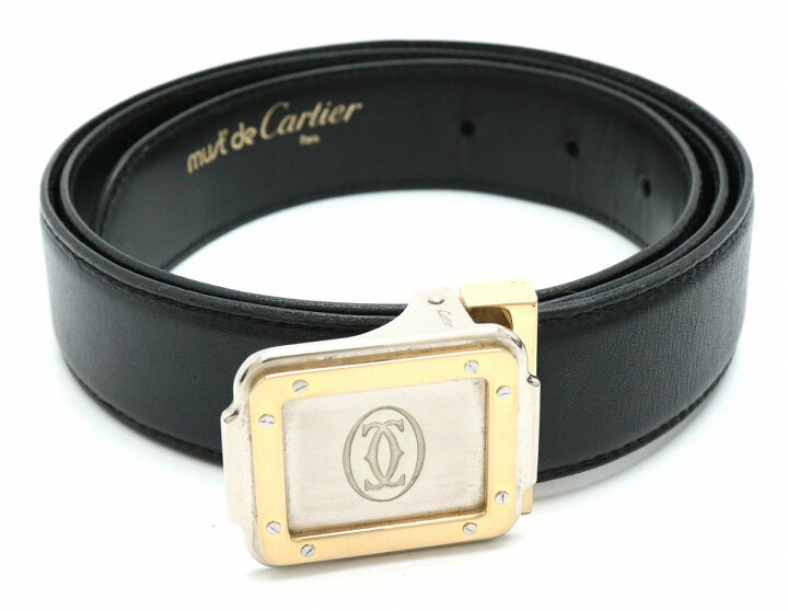 楽天市場】Cartier カルティエ サントス マスト リバーシブルベルト  