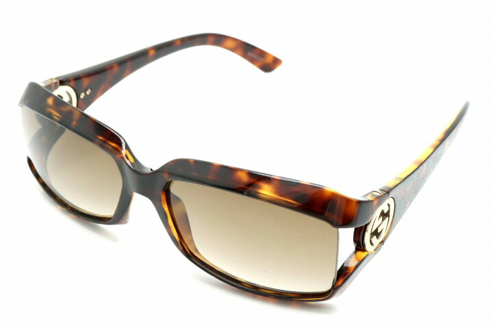 楽天市場】GUCCI グッチ サングラス インターロッチング グレー  