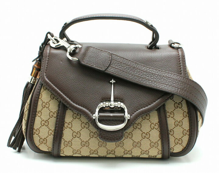 楽天市場】【バッグ】GUCCI グッチ GGキャンバス バンブータッセル 