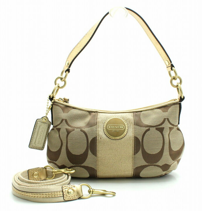 楽天市場】【バッグ】COACH コーチ 2WAY シグネチャー クロスミディ 