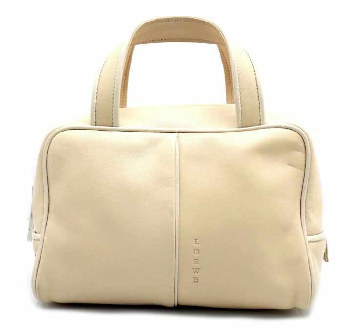 楽天市場】【バッグ】LOEWE ロエベ ミニボストン ハンドバッグ レザー 
