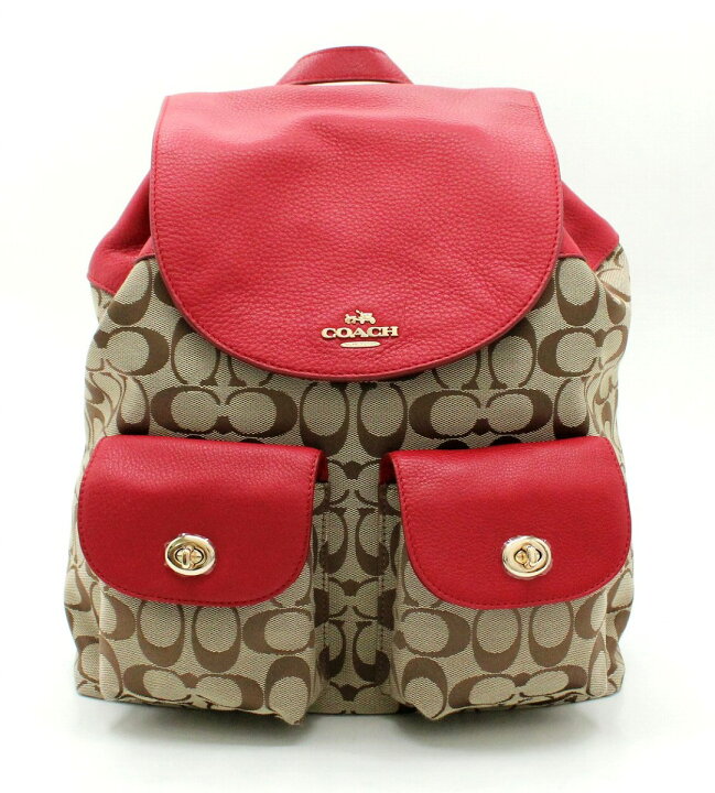 楽天市場】【未使用品】【バッグ】COACH コーチ ビリー シグネチャー 