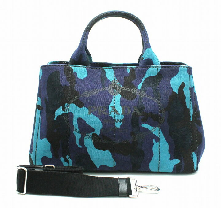 楽天市場】【未使用品】【バッグ】PRADA プラダ CANAPA CAMOUFLA  