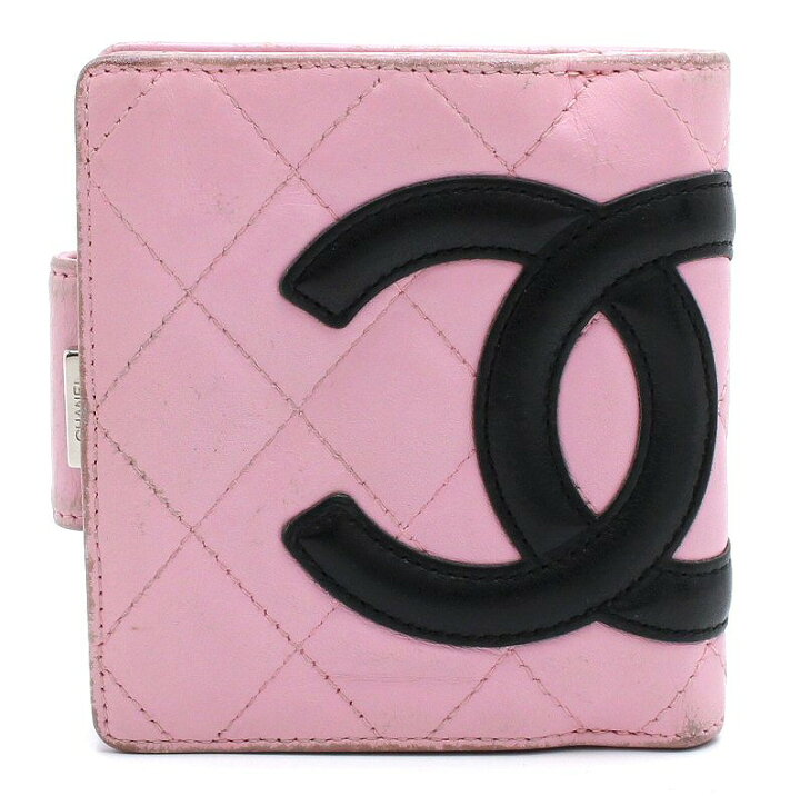 楽天市場】【財布】CHANEL シャネル カンボンライン がま口財布 ガマ口  
