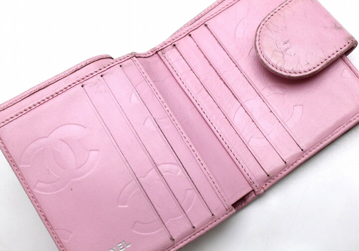 楽天市場】【財布】CHANEL シャネル カンボンライン がま口財布 ガマ口 