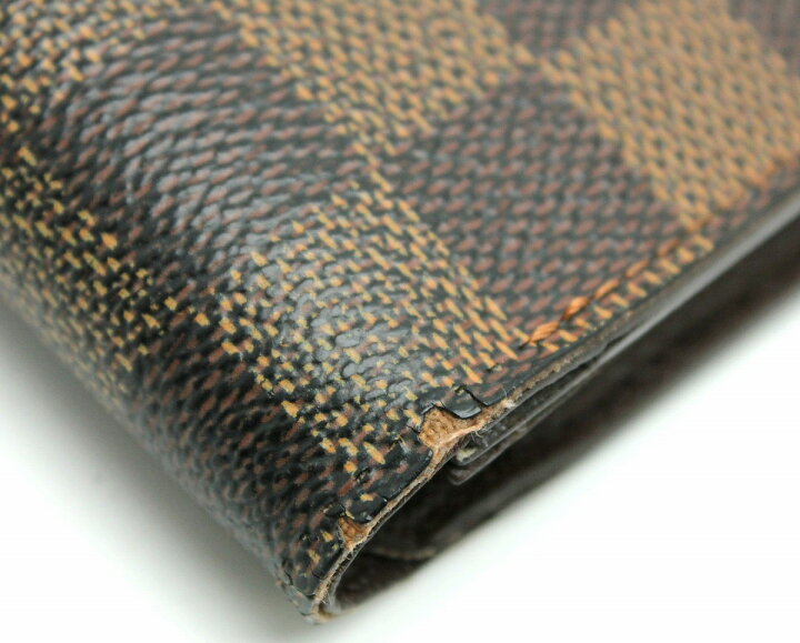 楽天市場】【財布】LOUIS VUITTON ルイ ヴィトン ダミエ ポルト ビエ  