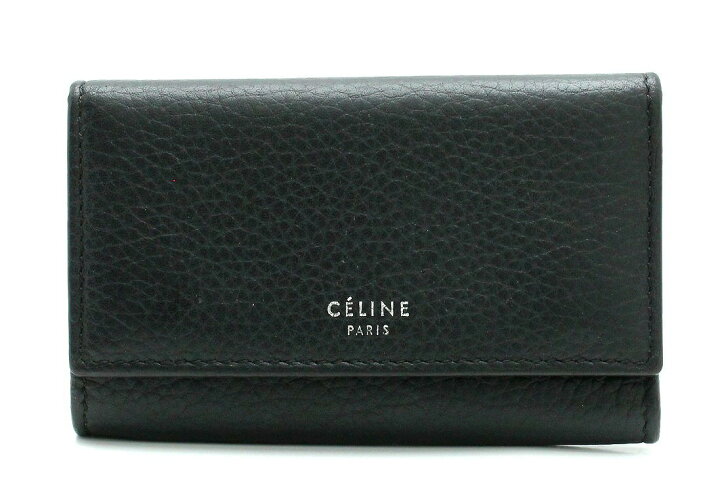 楽天市場】CELINE セリーヌ キーケース 6連キーケース レザー PVC  