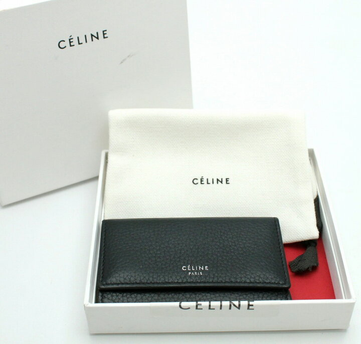楽天市場】CELINE セリーヌ キーケース 6連キーケース レザー PVC  