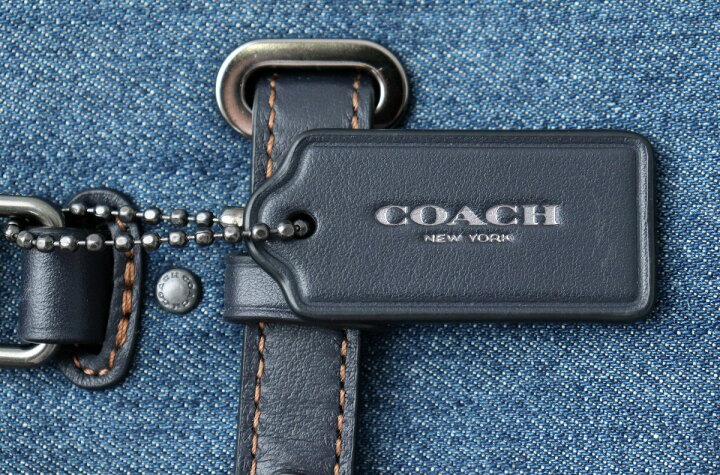 楽天市場】【未使用品】【バッグ】COACH コーチ デニム ミニブレイク 