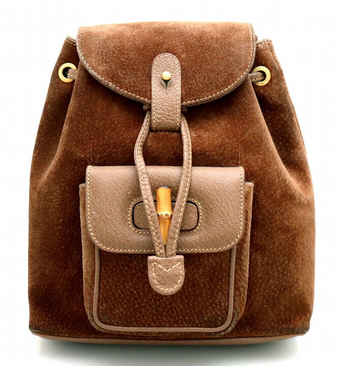 楽天市場】【バッグ】GUCCI グッチ バンブー リュック リュックサック  