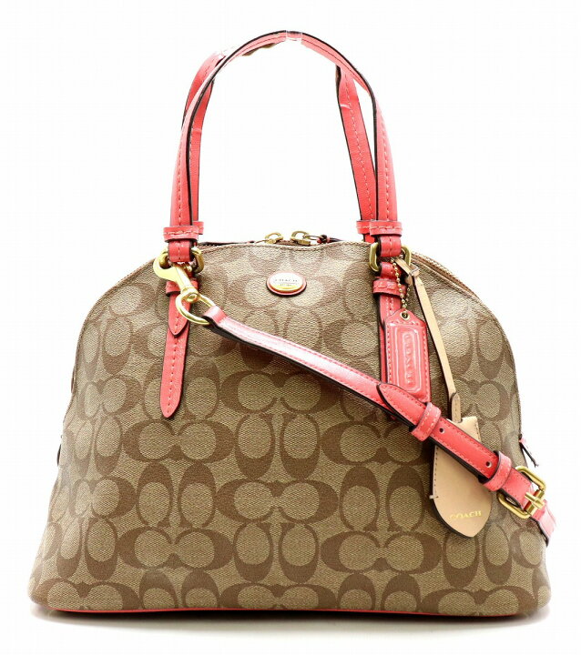 楽天市場】【バッグ】COACH コーチ シグネチャー ハンドバッグ 2WAY 
