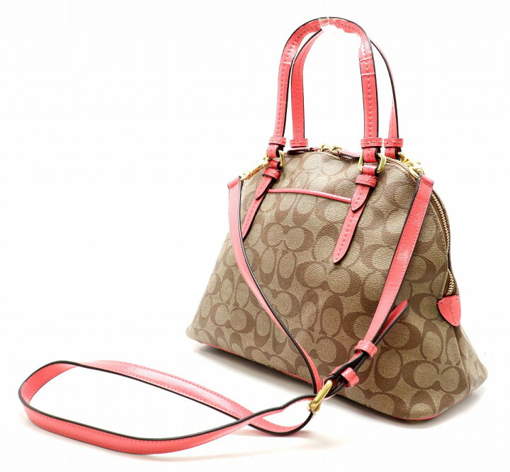 楽天市場】【バッグ】COACH コーチ シグネチャー ハンドバッグ 2WAY