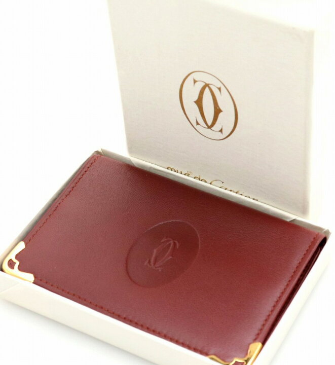 楽天市場】【未使用品】Cartier カルティエ マストライン パスケース 