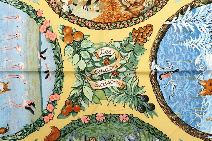 楽天市場】【未使用品】HERMES エルメス スカーフ カレ 90 シルク100  