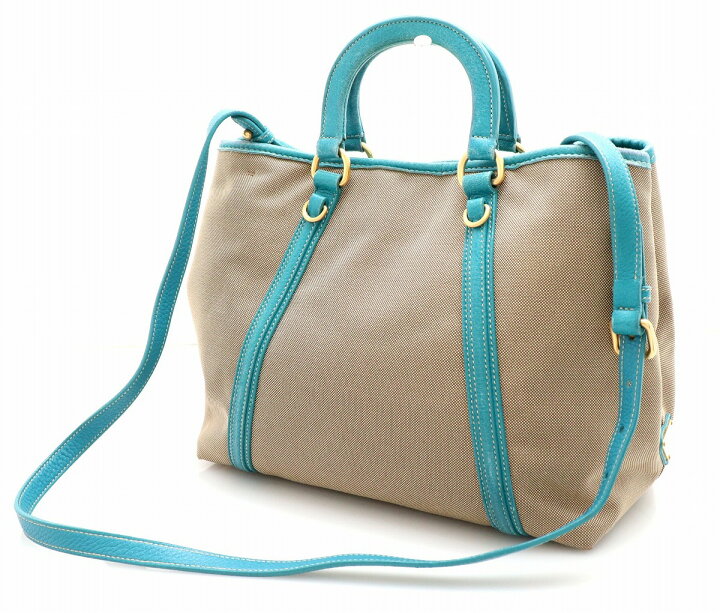 楽天市場】【バッグ】PRADA プラダ ロゴジャガード ハンドバッグ 2WAY 