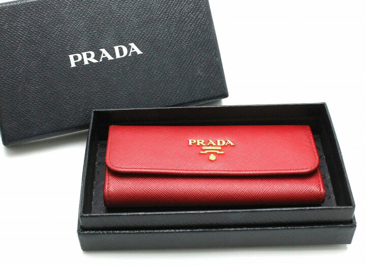 楽天市場】PRADA プラダ 6連キーケース キーケース SAFFIANO METAL 型  