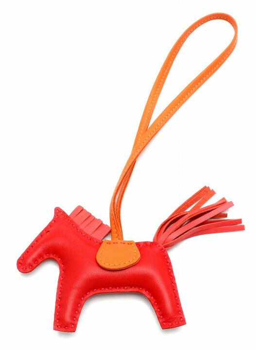 楽天市場】【未使用品】HERMES エルメス チャーム ロデオPM 馬モチーフ  