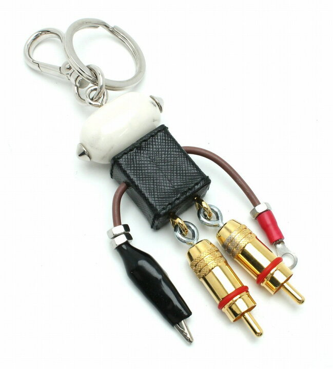 楽天市場】PRADA プラダ ロボット エドワード チャーム キーホルダー 