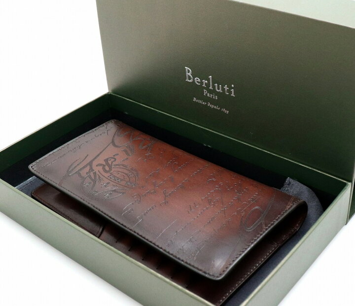 楽天市場】【財布】Berluti ベルルッティ カリグラフィー エベネ 