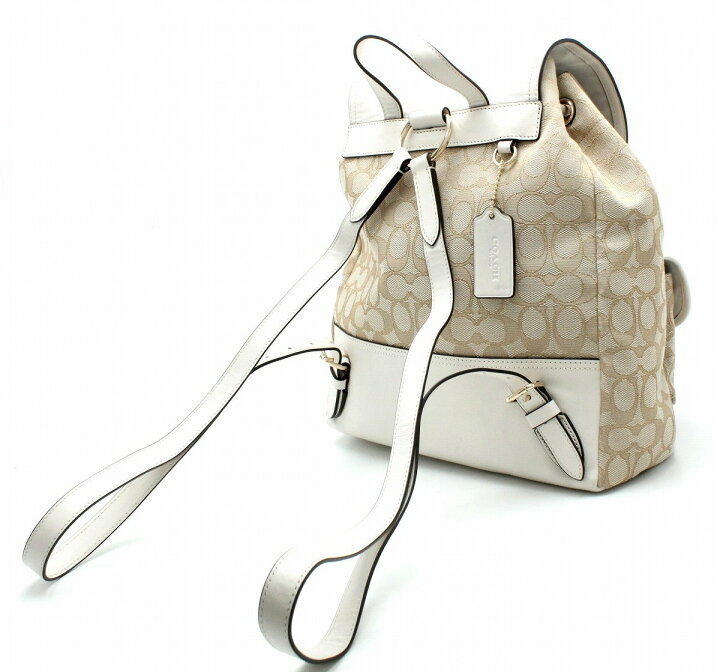 楽天市場】【未使用品】【バッグ】COACH コーチ シグネチャー バック 