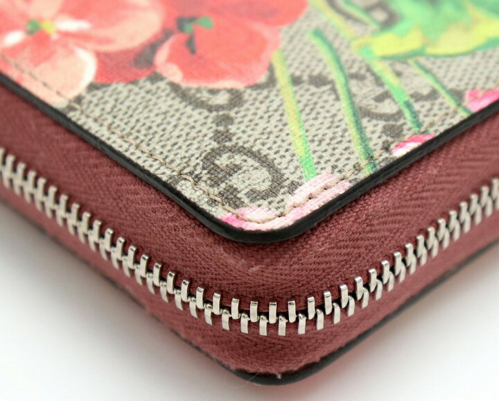 楽天市場】【財布】GUCCI グッチ GGブルームス GGスプリーム フラワー  