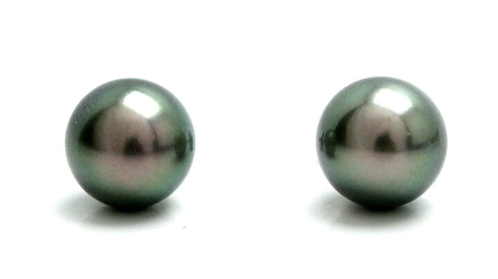 楽天市場 ジュエリー Mikimoto ミキモト ブラック パール ピアス 真珠 黒真珠 10m M ホワイトゴールド金具 K18wg 中古 U Blumin 楽天市場店