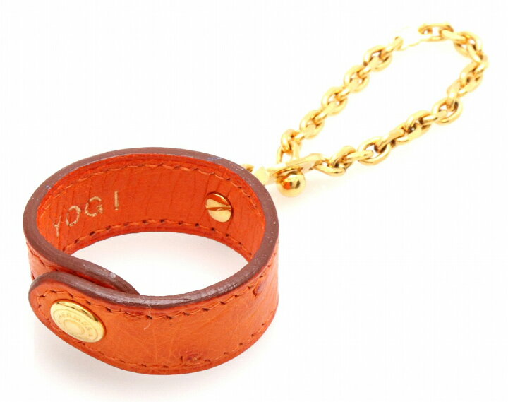 楽天市場】HERMES エルメス グローブホルダー ノマドオレンジ ゴールド  