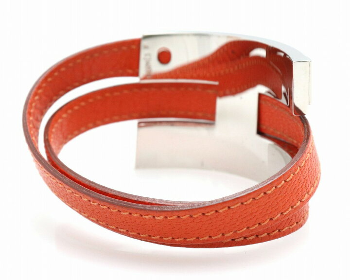 楽天市場】【ジュエリー】HERMES エルメス プスプス MM レザー 